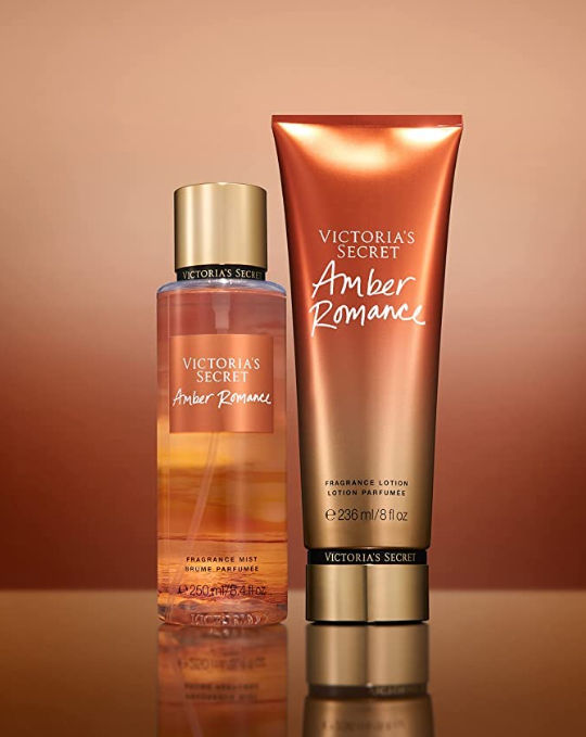 VICTORIA SECRET Amber Romance Body Lotion & Mist Set