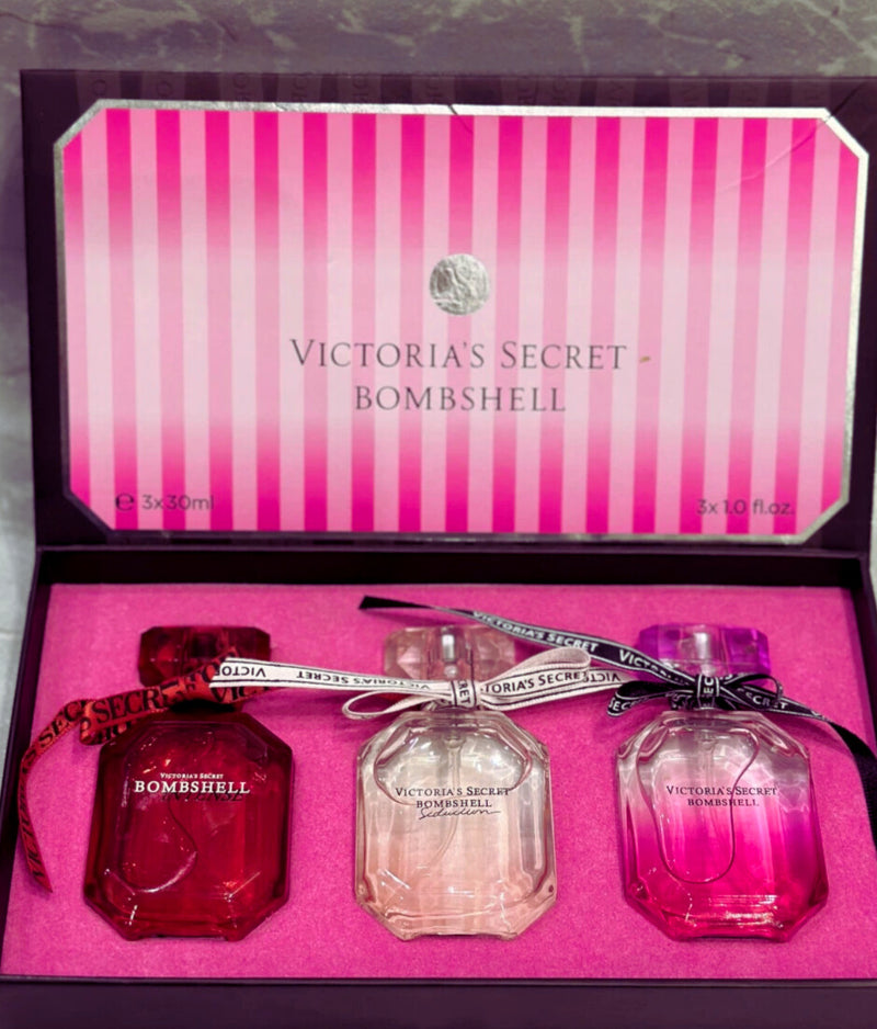 VICTORIA’S SECRET BOMBSHELL Perfume Set 3 Pcs