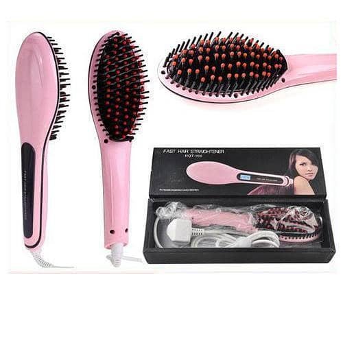 Fast Hair Straightener Brush