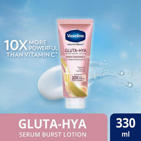 Vaseline Gluta-Hya Serum Burst Lotion Dewy Radiance 330ml