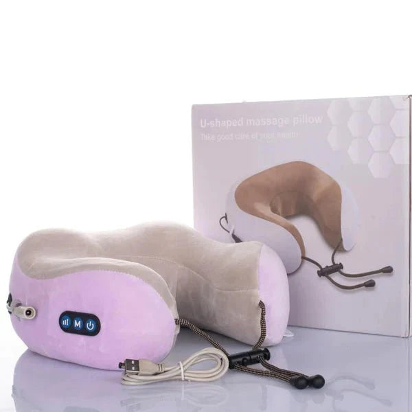 Neck and Shoulder Massager with Heat, Portable Massage Pillow