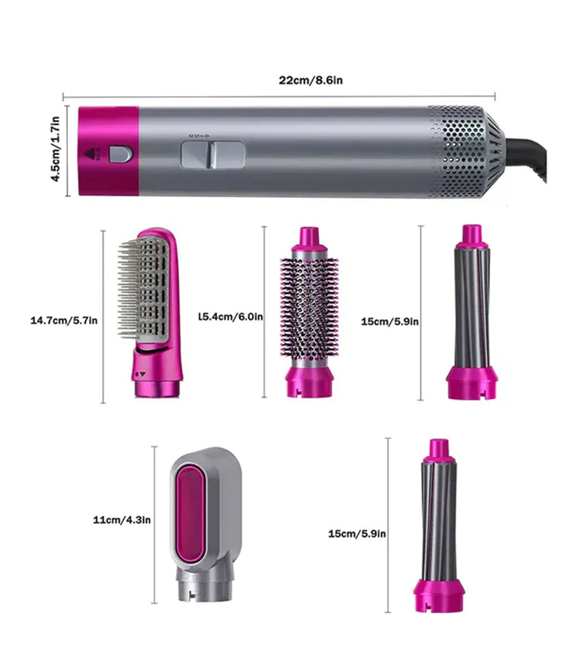 One Step – 5 in 1 Multifunctional Hair Dryer Styling Tool